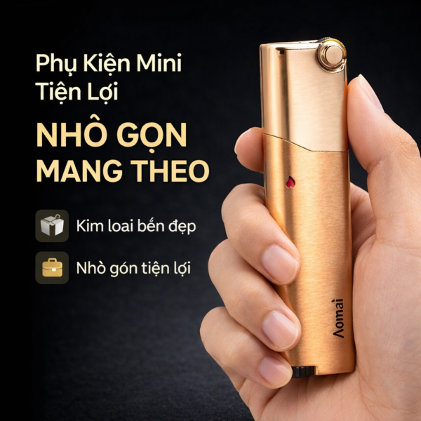 bật lửa Aomai lửa khò
