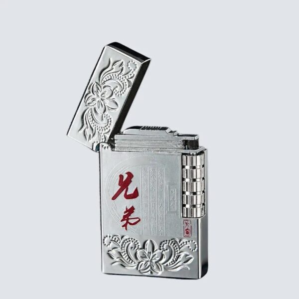 Bật Lửa Gas Thiết Kế Sang Trọng Tông Xanh