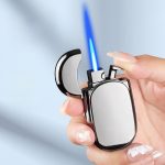 Bật Lửa Gas Mini Lửa Xanh Cao Cấp